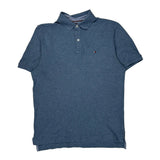 Tommy Hilfiger Polo Shirt - Small Blue Cotton