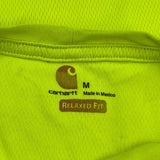 Force Carhartt T-Shirt - Medium Yellow Polyester