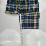 Tommy Hilfiger Checked Chino Shorts - 36W 10L Multicoloured Cotton