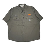 Carhartt Short Sleeve Shirt - 3XL Grey Cotton
