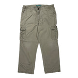 Lee Cargo Trousers - 36W 30L Beige Cotton