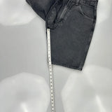 Wrangler Denim Shorts - 29W 9L Black Cotton