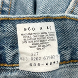 Made In USA Levis 505 Jeans - 35W 30L Light Wash Cotton