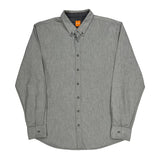 Boss Shirt - XL Grey Cotton