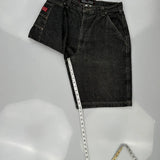 Guess Carpenter Shorts - 34W 12L Black Cotton