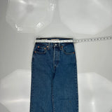 501 Levis Jeans - 24W US 2 Blue Denim