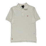 Polo By Ralph Lauren Polo Shirt - Large White Cotton