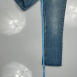 517 Orange Tab Levis Jeans - 32W 30L Blue Denim