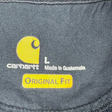 Carhartt Hoodie - Large Navy Cotton