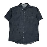 Tommy Hilfiger Short Sleeve Shirt - XL Navy Cotton