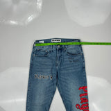 Playboy Slim Pacsun Hip Hop Jeans - 28W 30L Blue Denim