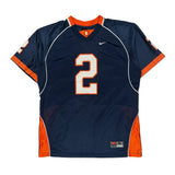 Illinois Nike Jersey - XL Navy Polyester
