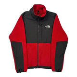Denali The North Face Fleece Jacket - Medium Red Polyester
