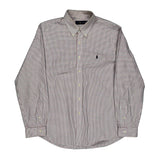 Ralph Lauren Checked Shirt - XL Blue Cotton