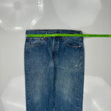 501 Levis Jeans - 34W 30L Blue Cotton