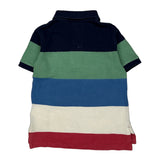 Age 4 Polo By Ralph Lauren Striped Polo Shirt - 2XS Multicoloured Cotton
