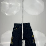 Red Ape Hip Hop Jeans - 26W US 2 Blue Cotton