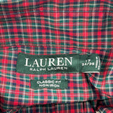 Ralph Lauren Checked Shirt - XL Green Cotton
