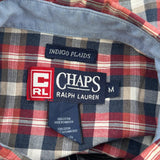 Chaps Ralph Lauren Checked Shirt - Medium Multicoloured Cotton