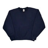 Russell Athletic Sweatshirt - XL Navy Cotton