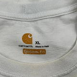Carhartt T-Shirt - XL White Cotton