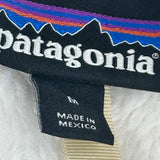 Patagonia Fleece Gilet - Medium Cream Polyester