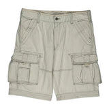 Levis Cargo Shorts - 34W 12L White Cotton
