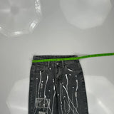 Method To The Madness Unbranded Graphic Jeans - 29W 31L Grey Denim