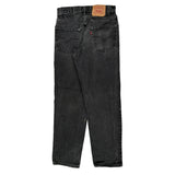 Levis 550 Jeans - 29W 30L Black Cotton
