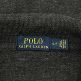 Polo By Ralph Lauren 1/4 Zip - Small Gray Cotton