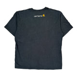 Carhartt T-Shirt - XL Black Cotton