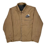 Advanced Industrial Services, Inc. Unbranded Jacket - Large Brown Cotton