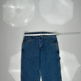 Red Kap Carpenter Pants - 30W 30L Blue Cotton