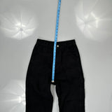Unbranded Cargo Pants - 26W 29L Black Cotton