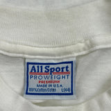 National Champions 96 Allsport Single Stitch T-Shirt - Large White Cotton