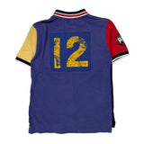 Age 8 Polo By Ralph Lauren Graphic Polo Shirt - Small Multicoloured Cotton
