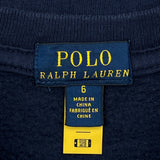 Age 6 Polo By Ralph Lauren Sweatshirt - XS Navy Cotton