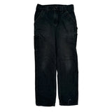 Carhartt Double Knee Carpenter Pants - 31W 30L Black Cotton