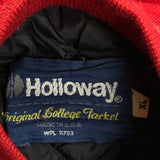 Lc Holloway College Varsity Jacket - XL Red Wool Blend