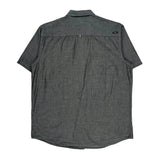 Oakley Short Sleeve Shirt - XL Gray Cotton