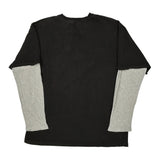 Dickies Long Sleeve T-Shirt - XL Black Cotton