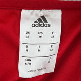 Woodbridge Soccer Club Adidas Football Shirt - Medium Red Polyester