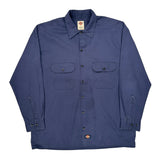 Dickies Shirt - Large Blue Cotton