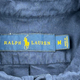 Ralph Lauren Shirt - Medium Navy Cotton
