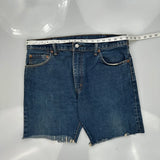 Levis Denim Shorts - 36W 10L Blue Cotton