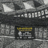 Unique Sweater - XL Gray Wool