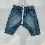 Wrangler Carpenter Shorts - 26W UK 6 Blue Denim