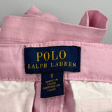 Age 5 Polo By Ralph Lauren Chino Shorts - X-Smallw 3L Pink Cotton