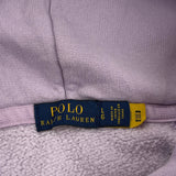 Polo By Ralph Lauren Hoodie - Large Purple Cotton