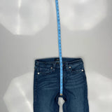 True Religion Skinny Jeans - 28W US 4 Blue Cotton Blend